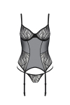 Корсет Passion LEAFA CORSET black XXL/XXXL - ECO Passion Корсет Passion LEAFA CORSET black XXL/XXXL - ECO Passion - фото №3