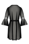 Пеньюар Passion LEAFA PEIGNOIR black XXL/XXXL - ECO Passion Пеньюар Passion LEAFA PEIGNOIR black XXL/XXXL - ECO Passion - фото №4