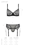 Комплект Passion LEAFA SET black XXL/XXXL - ECO Passion Комплект Passion LEAFA SET black XXL/XXXL - ECO Passion - фото №5