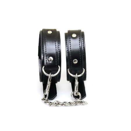 Поножі з екошкіри Art of Sex - Legcuffs Emoji - фото №2