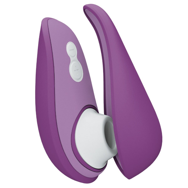 Вакуумний кліторальний стимулятор Womanizer Liberty 2 Purple - фото