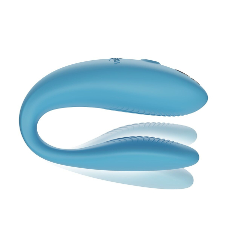 Смарт-вібратор для пар We-Vibe Sync GO Turquoise - фото №2