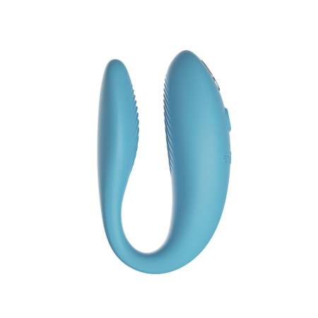 Смарт-вібратор для пар We-Vibe Sync GO Turquoise - фото №4