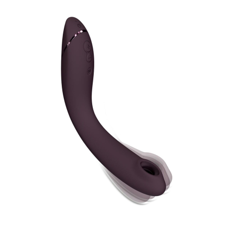 Вібратор для точки G з вакуумною стимуляцією Womanizer OG Aubergine №5