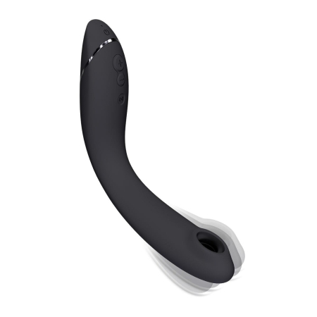 Вібратор для точки G з вакуумною стимуляцією Womanizer OG Dark Grey №5