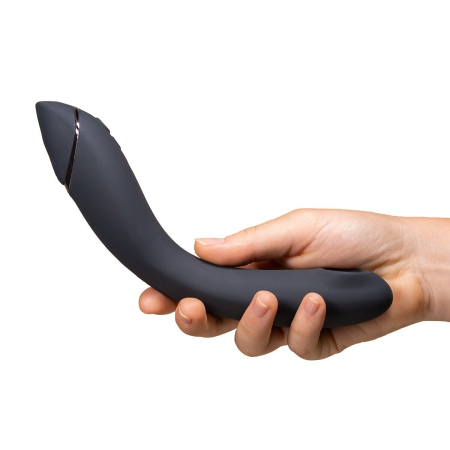 Вібратор для точки G з вакуумною стимуляцією Womanizer OG Dark Grey №11