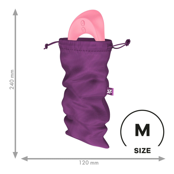 Мішечок для зберігання іграшок Satisfyer Treasure Bag M Violet - фото