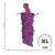 Мішечок для зберігання іграшок Satisfyer Treasure Bag XL Violet - фото