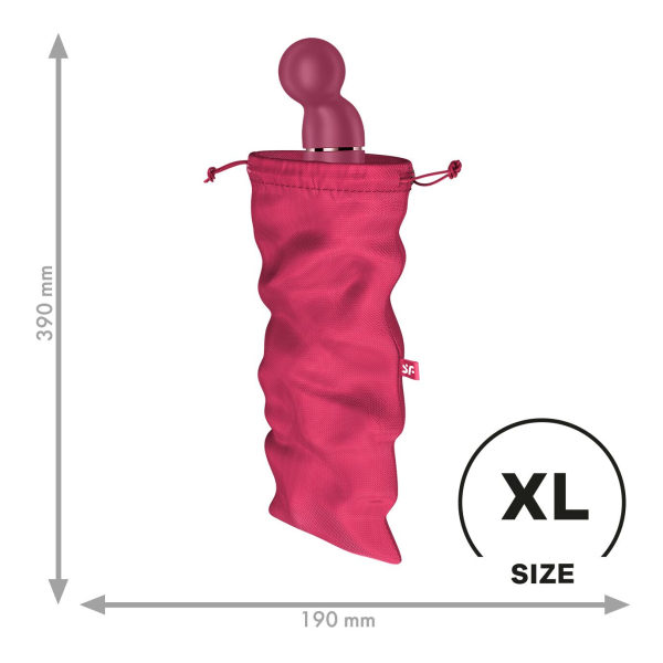 Мішечок для зберігання іграшок Satisfyer Treasure Bag XL Pink - фото