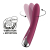 Вібратор точки G з обертанням Satisfyer Spinning Vibe 1 Red, 2 мотори - фото