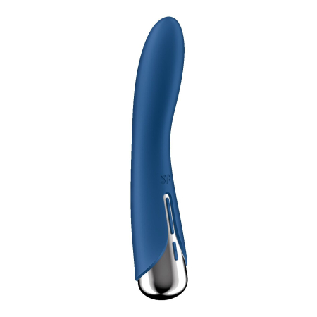 Вібратор точки G з обертанням Satisfyer Spinning Vibe 1 Blue, 2 мотори - фото №5