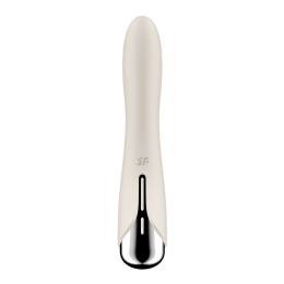 Вібратор точки G з обертанням Satisfyer Spinning Vibe 1 Beige, 2 мотори - - фото №6