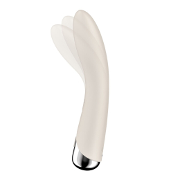 Вібратор точки G з обертанням Satisfyer Spinning Vibe 1 Beige, 2 мотори - - фото №2