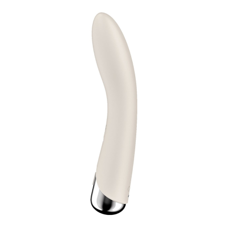 Вібратор точки G з обертанням Satisfyer Spinning Vibe 1 Beige, 2 мотори - фото №3