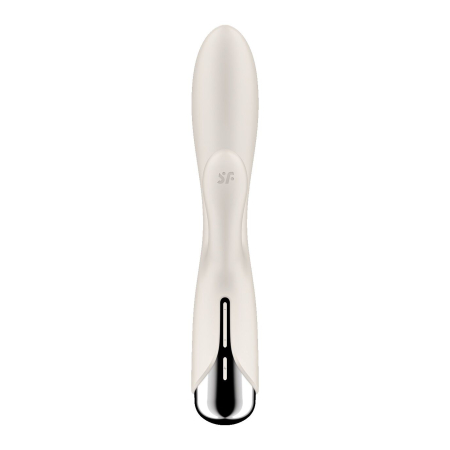 Вібратор-кролик з ротацією Satisfyer Spinning Rabbit 1 Beige, 3 мотори №6