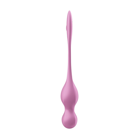 Вагінальні смарт-кульки з вібрацією Satisfyer Love Birds 1 Connect App Pink, 78 г №2