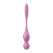 Вагінальні смарт-кульки з вібрацією Satisfyer Love Birds 1 Connect App Pink, 78 г - фото №3
