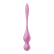 Вагінальні смарт-кульки з вібрацією Satisfyer Love Birds 1 Connect App Pink, 78 г - фото №4
