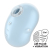 Вакуумний кліторальний стимулятор з вібрацією Satisfyer Cutie Ghost Blue - фото