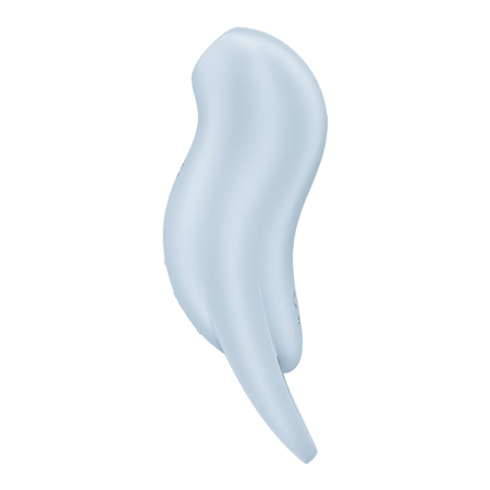 Вакуумний кліторальний стимулятор з вібрацією Satisfyer Pocket Pro 1 Blue - фото №2