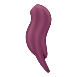 Вакуумний кліторальний стимулятор з вібрацією Satisfyer Pocket Pro 1 Purple - - фото №2