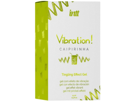 Рідкий вібратор Intt Vibration Caipirinha (15 мл), густий гель, дуже смачний, діє до 30 хвилин - фото №3
