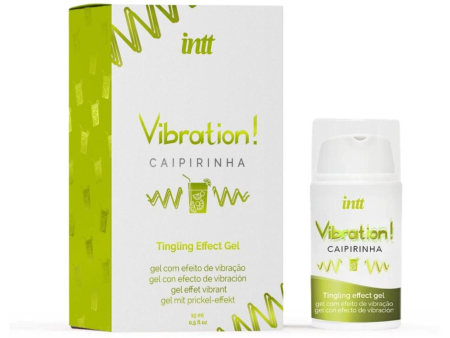 Рідкий вібратор Intt Vibration Caipirinha (15 мл), густий гель, дуже смачний, діє до 30 хвилин - фото