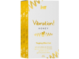 Рідкий вібратор Intt Vibration Honey (15 мл), густий гель, дуже смачний, діє до 30 хвилин - - фото №3
