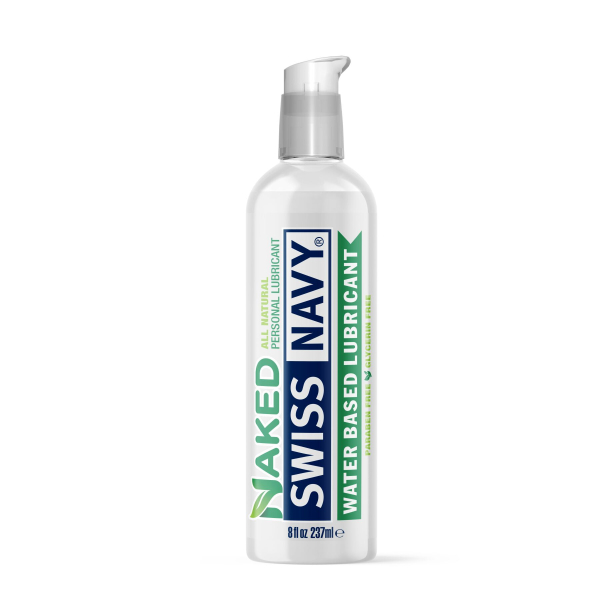 Лубрикант на водній основі Swiss Navy NAKED All Natural 237 мл, для чутливої ??шкіри 