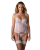 Корсет Obsessive Alissium corset & thong, M/L, гнучкі кісточки, відкрита спина, стрінги в комплекті 
