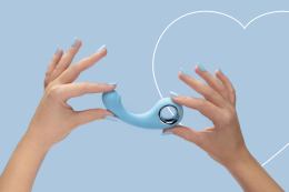 Вібратор для точки G FairyGasm BraveryAward blue - - фото №9