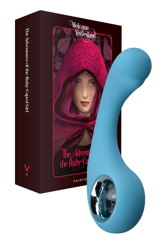 Вібратор для точки G FairyGasm BraveryAward blue - фото