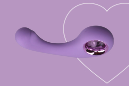 Вібратор для точки G FairyGasm BraveryAward violet - - фото №10