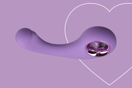 Вібратор для точки G FairyGasm BraveryAward violet №10