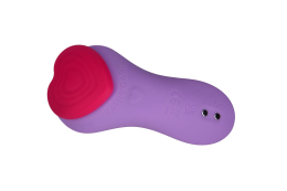 Вібратор у трусики FairyGasm HeartGem violet, на магніті, пульт ДК - - фото №4