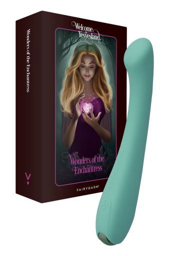 Вібратор для точки G FairyGasm MerryWand green 