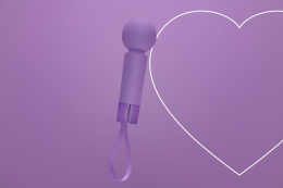 Мінівібромасажер FairyGasm Pearlstasy violet - - фото №5