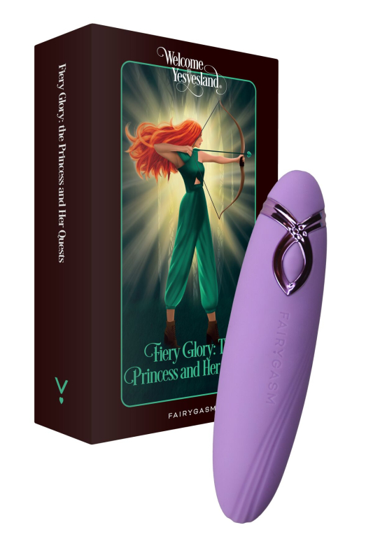 Мінівібратор FairyGasm PleasureArrow violet - фото