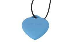 Мінівібратор «Сердечко» FairyGasm PleasureStone blue, 9 режимів, на шнурку - - фото №2