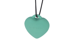 Мінівібратор «Сердечко» FairyGasm PleasureStone green, 9 режимів, на шнурку - - фото №4