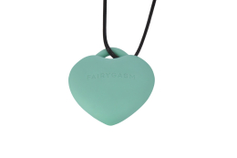 Мінівібратор «Сердечко» FairyGasm PleasureStone green, 9 режимів, на шнурку - - фото №2