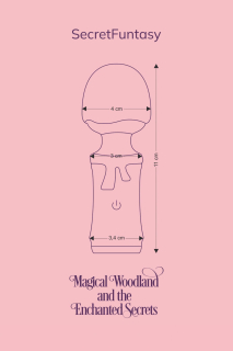Мінівібромасажер FairyGasm SecretFuntasy green - - фото №9