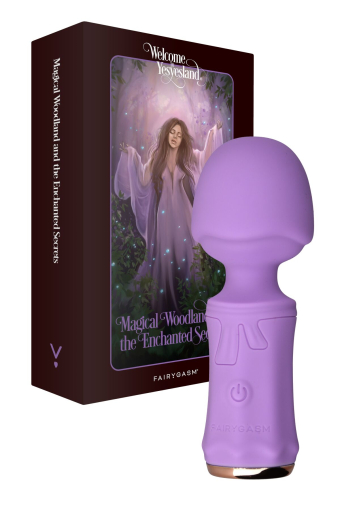 Мінівібромасажер FairyGasm SecretFuntasy violet - фото