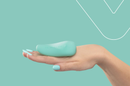 Вібратор-язичок FairyGasm ThrillLeaf green - - фото №7