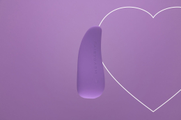 Вібратор-язичок FairyGasm ThrillLeaf violet - - фото №6