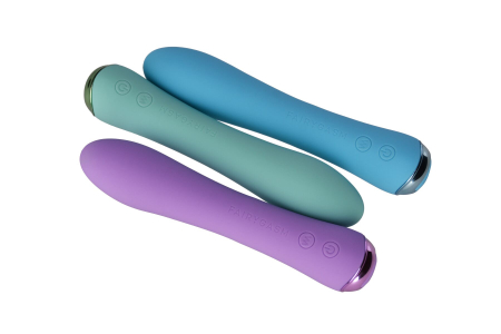 Вібратор з підігрівом FairyGasm WowGenie blue, підігрів до 42 °C №9