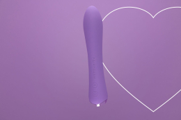 Вібратор з підігрівом FairyGasm WowGenie violet, підігрів до 42 °C - - фото №6