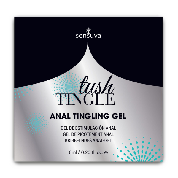 Пробник стимулювальнего анального геля Sensuva - Tush Tingle (6 мл) - фото