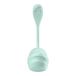 Смарт-віброяйце Satisfyer Smooth Petal Connect App Mint - - фото №3