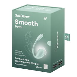 Смарт-віброяйце Satisfyer Smooth Petal Connect App Mint - - фото №9